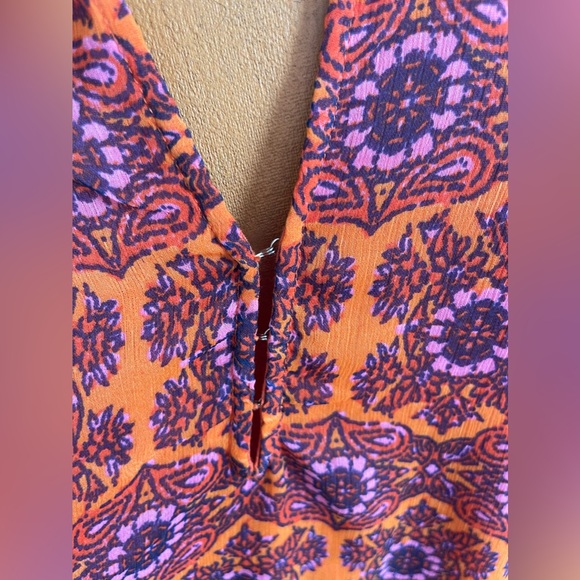 Free People Gabi Printed Tunic New Size Medium - Picture 8 of 11